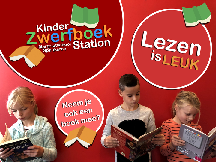 Kinderzwerfboek-station